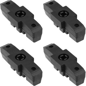 4Pcs Bicycle Brake Pads Replacement Compatible with Magura HS11 HS22 HS24 HS33 HS66 Rubber Road Bike Brake Cover Bike Accessories Black