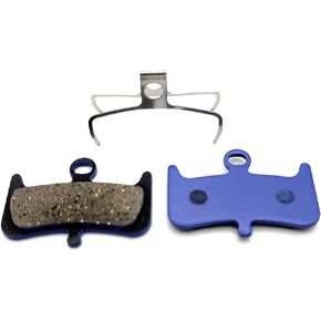 Bike Brake Pads Organic or sintered for Hayes Dominion A4. The Bicycle Replacement Part for OEM Brakes for high Braking Power (1 Resin)
