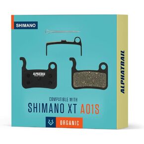 وسادات فرامل قرصية - من أجل وسادة فرامل Shimano A01S I العضوية MTB مع قوة فرامل عالية وأميال 100% لـ Shimano XTR XT SLX LX Saint Hone Alfine MTB in Kuwait