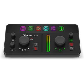 Mackie MainStream Complete Live Streaming and Video Capture Interface With Programmable Control Keys, Matrix Software, HDMI Capture and Thru, USB-C Hub, Bus Powered