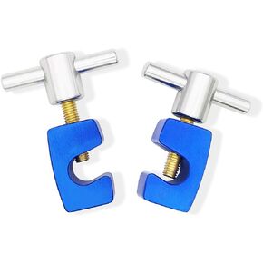 Lift Support Clamp. For Hoods, Tailgates and Trunks with up to Dia.14mm shaft. Thick Metal Clamp, Set of 2, VASTOOLS