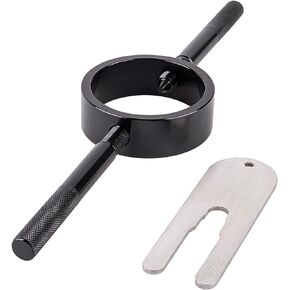 Universal Motorcycle Fork Spring Compressor Tool Kit Works with Most Upside Down Streetbike & Motorcycle Forks