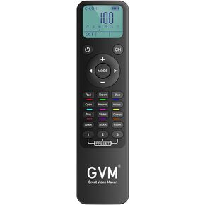 GVM Remote Control for GVM 800D 680RS 50RS 1200D 1500D RGB Video Light and SD200B SD300B SD500B SD650B SD300C Continuous Lighting Kit Photography Light