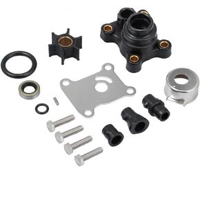 Outboard Water Pump Kit for Johnson Evinrude 1974-UP 9.9-15 HP OEM 394711 18-3327 386697 391698 389112 387610…