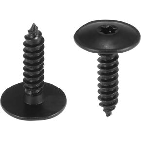 X AUTOHAUX 50pcs N90892001 Fender Liner Splash Guard Under Cover License Bracket Tapping Screw Bolt for VW for Audi for Porsche