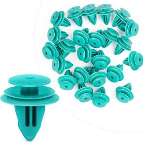 GOOACC for Toyota Trim Door Panel Clips Retainer for Tacoma Tundra Camry Corolla Avalon Sienna Replace OEM: 90467-10188，9mm Hole - 40pcs