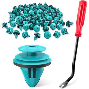 GOOACC for Toyota Trim Door Panel Clips Retainer for Tacoma Tundra Camry Corolla Avalon Sienna Replace OEM: 90467-10188，9mm Hole - 40pcs