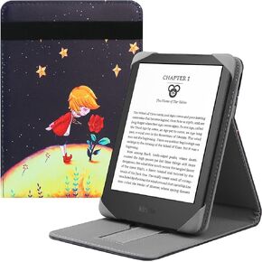 حافظة عالمية لجهاز Kindle الجديد مقاس 6 بوصات 2022 و2019/Kobo Clara HD/Kobo Clara 2E/Kobo Nia/Pocketbook Basic 4/Touch Lux 5 غطاء حامل لكتاب الجيب 6 بوصات/Tolino/Sony قارئ الكتب الإلكترونية، كوكبة