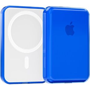 Oakxco Silicone Case Compatible with Magsafe Battery Pack, Magsafe Battery Pack Cover, Scratch & Shatter Resistant, Black