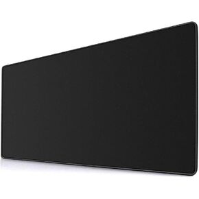Extra Large Gaming Mouse Pads/Extended Protective Office Desk Mouse Mat Non-Slip Professional Precision Tracking Surface (23.6" x 11.8") for PC Computer Laptop(60x30 Black001)