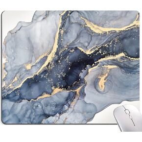 Christian Bible Verses Square Waterproof Mouse Pad Non-Slip Rubber Base MousePads for Office Laptop, 9.5"x7.9"x0.12" Inch(Be Still)