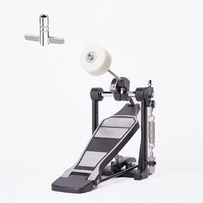Bass Drum Pedal，Single Drum Kick Pedal Suitable for Electric Drum Set or Acoustic Drum Kit.