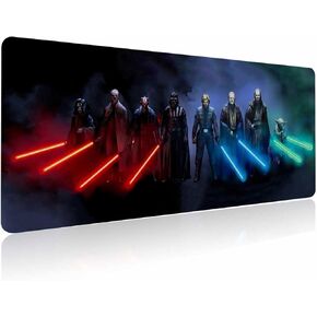 Large Mouse Pad XXL,Mousepad with Stitched Edges & Non-Slip Rubber Base-High Speed Surface-Laptop Desk Pads-Computer Keyboard and Mice Combo Pad Mat 15.7X31.5 inch