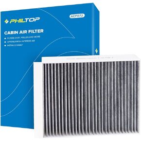 PHILTOP Cabin Air Filter, ACF072 (CF11719) Replace for C300, C400, C43 AMG, CLS450, CLS53 AMG, E400, E43 AMG, GL350, GL450, GL63 AMG, GLC300, GLC350E, GLE300D, GLE350D, GLS350D, ML250, ML350 Filter
