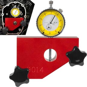9014 Crank Pinon Shaft Run Out & Gear Drive Backlash Tool, Crankshaft Runout Measuring Tool