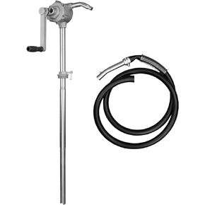 TERA PUMP - Rotary 3:1 Geared Boosted Fuel Pump [55 Gallons in 3 Mins] Aluminum Metal Body, Dual-Directional Operation, Works With: Gasoline, E85, Diesel, Lubricating Oils