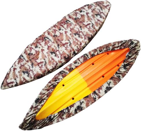 Waterproof 210D Kayak Canoe Cover Storage Dust Cover UV50+ Sunblock Fishing Boat Cover Shield Protector in Saudi Arabia