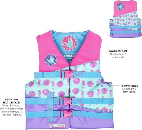 Body Glove Vision Child and Youth Coast Guard Approved PFD Life Vests in Saudi Arabia