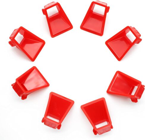 SAUTVS Tire Wheel Hub Caps Wheel Accents Kit for Can-Am Ryker, New Adrenaline Red Wheel Caps Center Cap Covers Accessories for All Ryker models Replace OEM 219400920 (16PCS) in Saudi Arabia