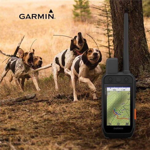 Garmin TT 15X Dog Tracking and Training Collar, 18 Levels of Stimulation, Rugged and Water-Resistant, High-Sensitivity GPS, Red with Wearable4U Whistle and Leash Bundle in Kuwait