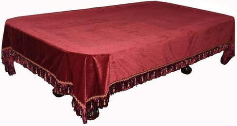 غطاء طاولة أحمر بطول 8 أقدام، غطاء طاولة لحمام السباحة/طاولة البلياردو in Kuwait