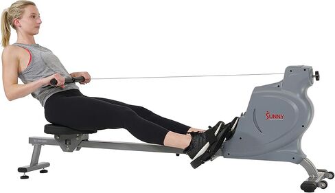 Sunny Health & Fitness Space Efficient Multi-Function Magnetic Rowing Machine in Saudi Arabia