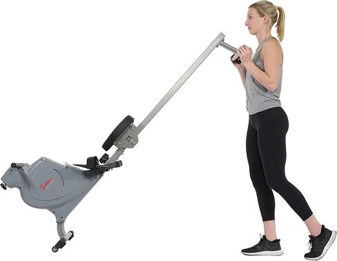 Sunny Health & Fitness Space Efficient Multi-Function Magnetic Rowing Machine in Saudi Arabia