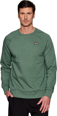 Avalanche Men's Heathered Fleece Pullover, Lightweight Cotton Blend Crewneck Sweatshirt for Men in Saudi Arabia