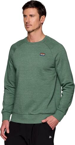 Avalanche Men's Heathered Fleece Pullover, Lightweight Cotton Blend Crewneck Sweatshirt for Men in Saudi Arabia