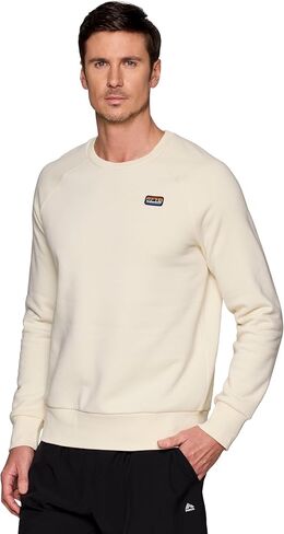 Avalanche Men's Heathered Fleece Pullover, Lightweight Cotton Blend Crewneck Sweatshirt for Men in Saudi Arabia