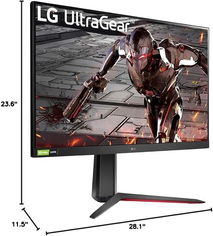 LG 32GN550-B 32 Inch Ultragear VA Gaming Monitor with 165Hz Refresh Rate/FHD (1920 x 1080) with HDR10 / 1ms Response Time with MBR and Compatible with NVIDIA G-SYNC and AMD FreeSync Premium in Saudi Arabia