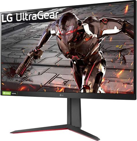 LG 32GN550-B 32 Inch Ultragear VA Gaming Monitor with 165Hz Refresh Rate/FHD (1920 x 1080) with HDR10 / 1ms Response Time with MBR and Compatible with NVIDIA G-SYNC and AMD FreeSync Premium in Saudi Arabia