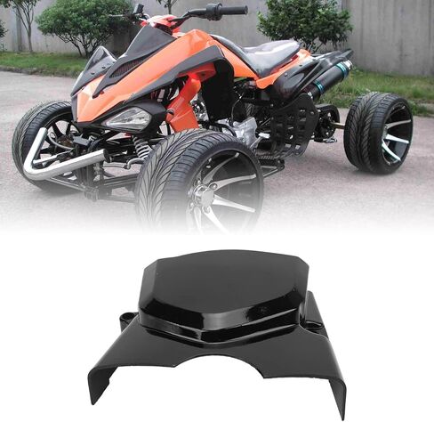 qiilu محرك المحرك سلسلة ضرس الغطاء الجانبي الواقي، غطاء المحرك الأمامي ضرس سبائك الألومنيوم أسنان العجلة يغطي حالة استبدال ل Kazuma Meerkat 50cc ‑ 90cc in Kuwait