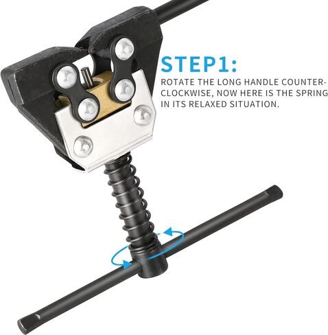 قاطع سلسلة دوارة، جهاز فصل سلسلة الدراجات النارية Huazu مناسب لاستبدال سلاسل Go Kart ATV #25#35#41#40#50#60 415H, 428H, 520, 530 in Kuwait