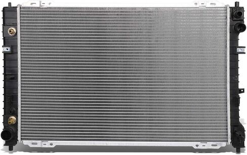 مشعاع ألومنيوم مثبت بمسمار طراز OE من DNA Motoring OEM-RA-2307 متوافق مع 01-07 Escape/ 01-06 Tribute 3.0L V6 AT/MT، 27-9/16 بوصة عرض × 18-3/8 بوصة ارتفاع × 1 بوصة عمق، مدخل 1-1/4 بوصة، مخرج 1-1/2 بوصة in Saudi Arabia