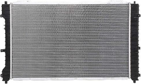 مشعاع ألومنيوم مثبت بمسمار طراز OE من DNA Motoring OEM-RA-2307 متوافق مع 01-07 Escape/ 01-06 Tribute 3.0L V6 AT/MT، 27-9/16 بوصة عرض × 18-3/8 بوصة ارتفاع × 1 بوصة عمق، مدخل 1-1/4 بوصة، مخرج 1-1/2 بوصة in Saudi Arabia
