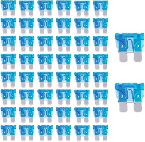 BOJACK 50 Pcs 3A Standard Automotive Fuses (ATO/APR/ATS) 3 AMP Car Fuses 32V (12/24V) Blade Fuse for Car Truck in Saudi Arabia