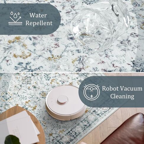 Morebes Vintage Washable Bathroom Runner,Floral Rug Runners for Hallways 6 Feet Non Slip, Distressed Brick Red Runner Rug for Bedrooms, Throw Carpet Runner for Kitchen Entry Entrance in Saudi Arabia