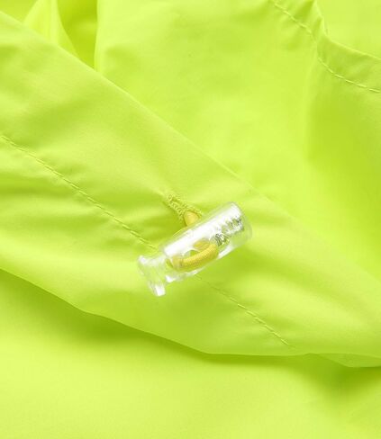 Men's High Visibility Cycling Jacket Convertible UPF50+ Windproof Lightweight Windbreaker in Saudi Arabia