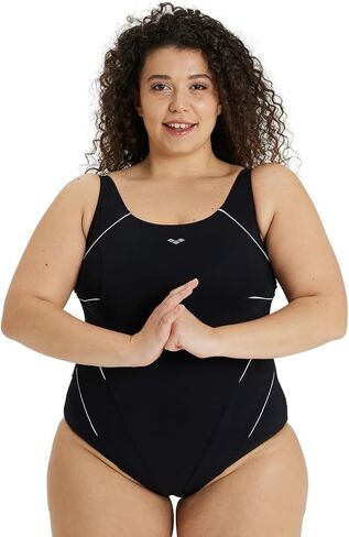 ARENA Bodylift Women's Jewel B-Cup Plus Size One Piece Shaping Swimsuit Wing Back Tummy Control Ladies Pool Bathing Suit in Saudi Arabia
