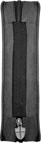 G.T. Luscombe Company, Inc. Armor of God Bible Cover & Book Cover | Oxford Cloth with Handle & Cross Emblem Zipper-Pull | 4 Pen Loops Inside Cover | Outside Pocket | Black & Tiffany Blue | Large & XL in Kuwait
