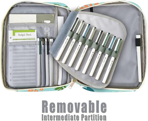 غطاء الكتاب المقدس للنساء والفتيات حقيبة حمل الكتاب المقدس مع مقبض دراسة الكتاب المقدس حقيبة واقية موضوع الأزهار in Kuwait