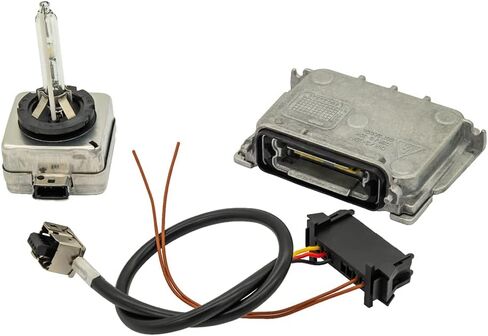 4L0907391A 89034934 Xenon HID Headlight Ballast with Igniter and D1S Bulb Compatible with BMW 1-Series GMC Acadia Grand Cherokee Commander S60 Passat Eos Mitsubishi Eclipse Buick in Saudi Arabia