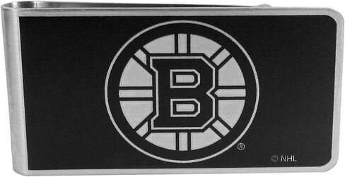 Siskiyou Sports NHL Unisex Black and Steel Money Clip in Saudi Arabia