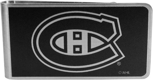 Siskiyou Sports NHL Unisex Black and Steel Money Clip in Saudi Arabia