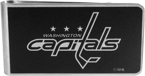 Siskiyou Sports NHL Unisex Black and Steel Money Clip in Saudi Arabia