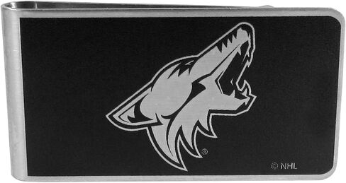 Siskiyou Sports NHL Unisex Black and Steel Money Clip in Saudi Arabia