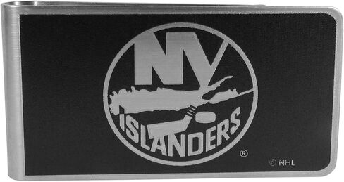 Siskiyou Sports NHL Unisex Black and Steel Money Clip in Saudi Arabia