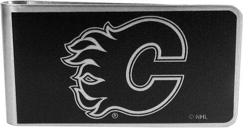 Siskiyou Sports NHL Unisex Black and Steel Money Clip in Saudi Arabia