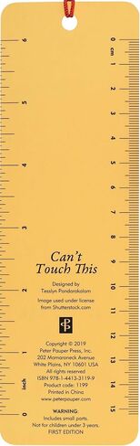 Can't Touch This Beaded Bookmark in Saudi Arabia